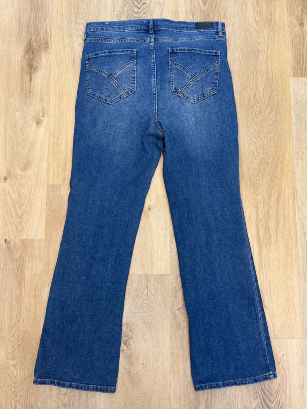 Nicole Miller Blue SOHO High Rise Bootcut Jeans